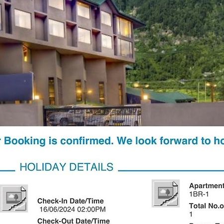 Hotel Park Paradise Manali Manāli Kültér fotó